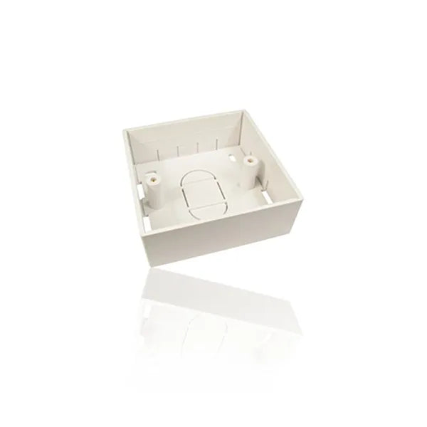 RJ45 CAT5 / CAT6 LAN Network Wall Gang/Mount Box with High Depth for easy I/O Fitment