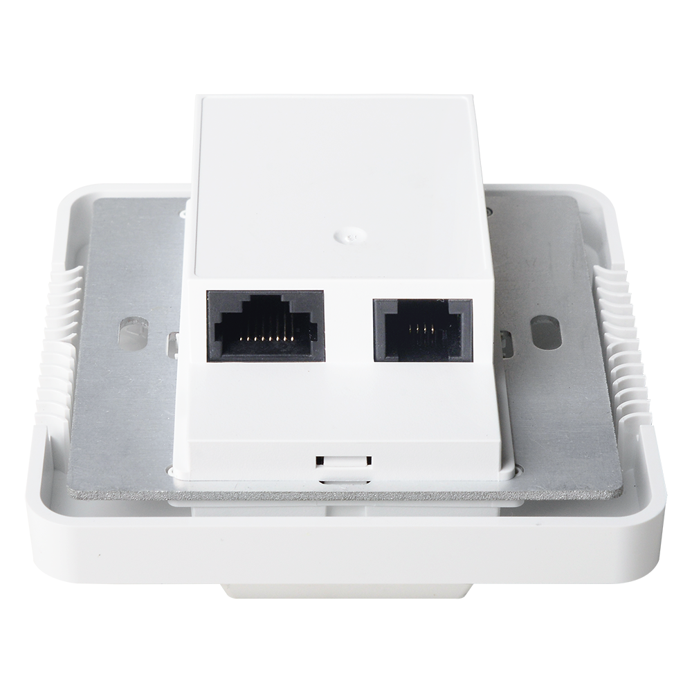 Edimax IAP1200 ,2x2 AC1200 Dual Band in-Wall PoE Access Point, Wireless AP for Single and Multiple Locations, Multiple SSIDs for Security Management, white