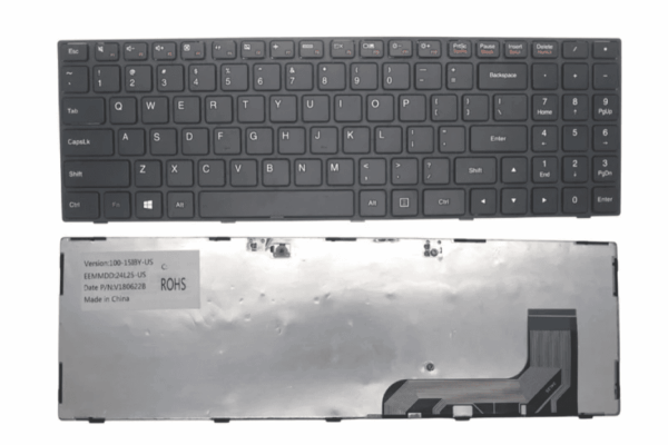 Laptop Keyboard For Lenovo IdeaPad 100-15IBY, 80MJ 100-15, 100-15 Laptops