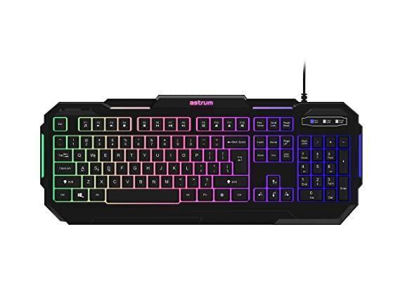 Astrum KG200 USB Wired Gaming Keyboard RGB Backlit Gaming Keyboard