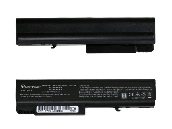 Laptop Battery For HP 6535, Business Notebook 6530B, 6535B, EliteBook 6930P, 8440P, 8440W, ProBook 6440B- Compatible