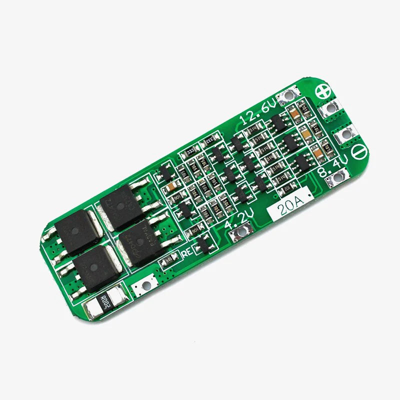Lithium Battery Protection 3 Series 11.1V 12V 12.6V 20A 18650 BMS Board