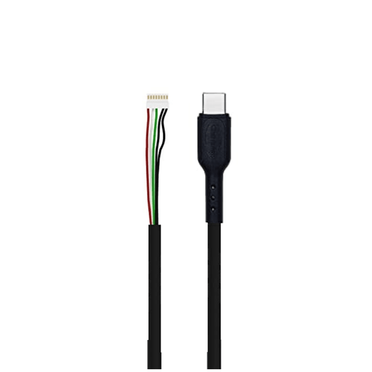 Champion Morpho Type-C Data Cable for Fingerprint Scanner Biometric (Black)