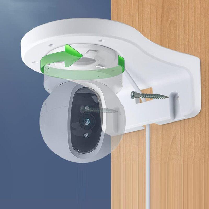 PVC Indoor & Outdoor Wall Mount L-Type | Mounting Bracket Specially Designed to be Compatible with EZVIZ C6 Series & C4 Series Smart CCTV Security Cameras