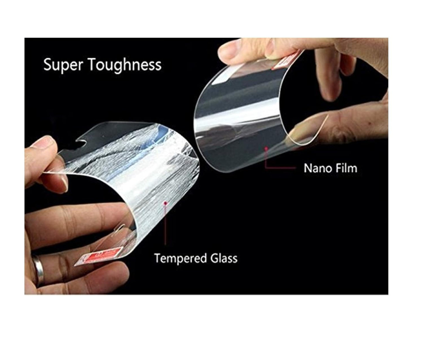 Tempered Glass for iPhone 5 / 5s / SE Transparent HD +9H Hardness Toughened Screen Protector