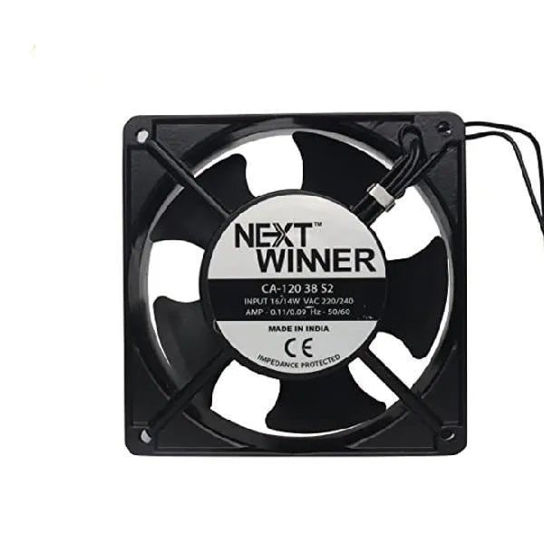 SMPS AC Cooling Fan 4 Inch (10.16cm) with Dust Filter Guard | Dustproof, Easy Installation