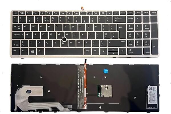 Laptop Keyboard for HP EliteBook 850 G5, 755 G5, 850 G6, L14366-031 with Backlight & Mouse