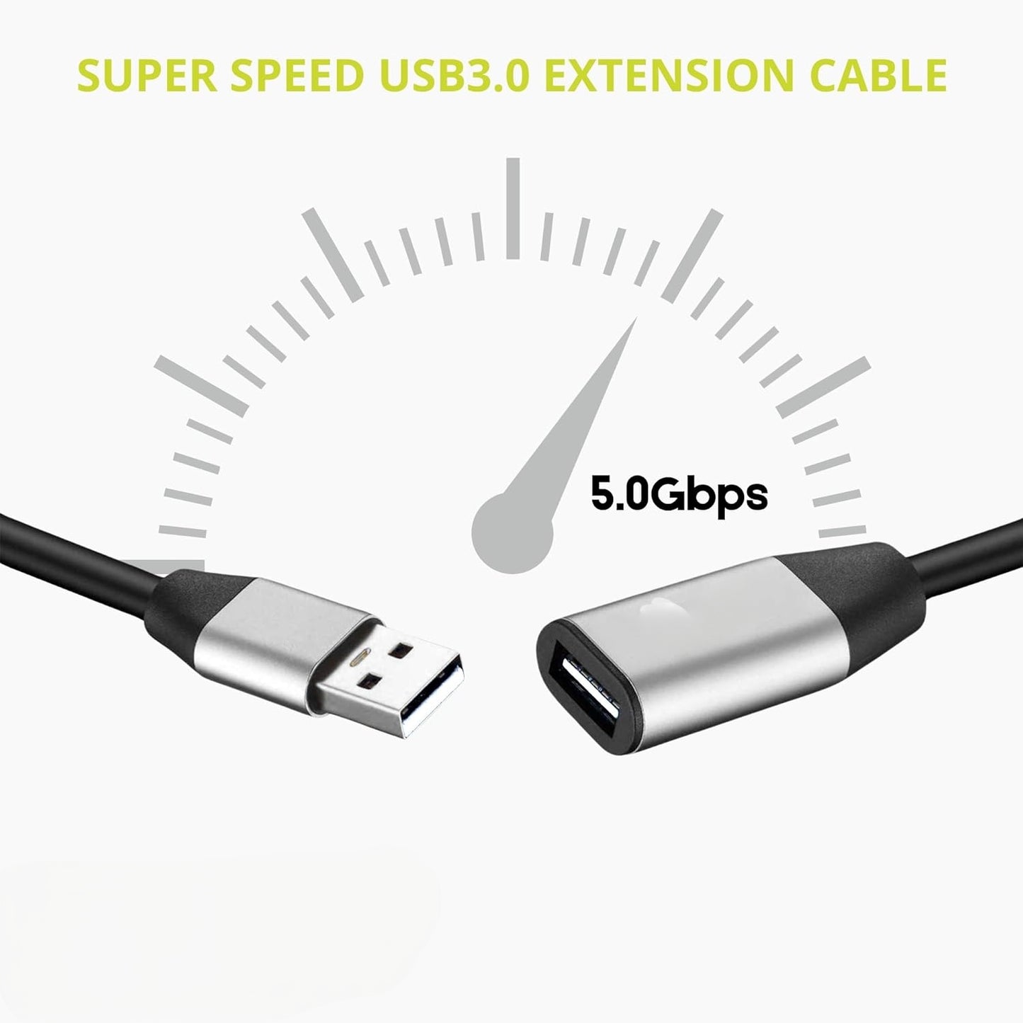 USB Extension 3.0 | IC | USB Extension Cord for Printer, TV, Playstation, Xbox, Hard Drive - 30M