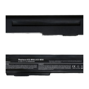 Laptop Battery For ASUS A32 N61 / ASUS M50, 11.1V 6 Cells 4400mAh Compatible