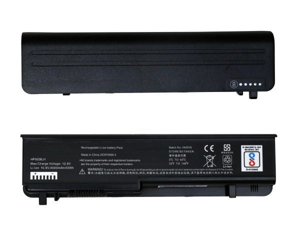 Lappy Power Laptop Battery For Dell 1745 N856P, M905P, Studio 1747, 1749 Laptop , 11.1V 6 Cells 4400mAh Compatible