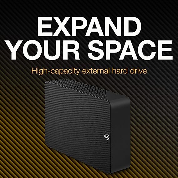 Seagate Expansion 4TB Desktop External HDD - 3.5" Portable Hard Drive for Windows and Mac