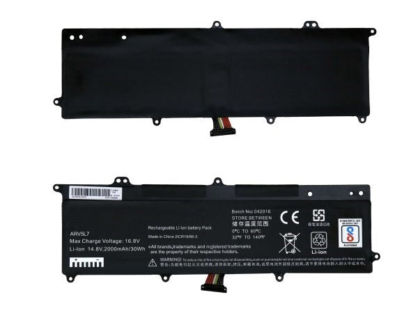 Laptop Battery For ASUS X202 / X201, 7.4V 2 Cells 2000mAh Compatible