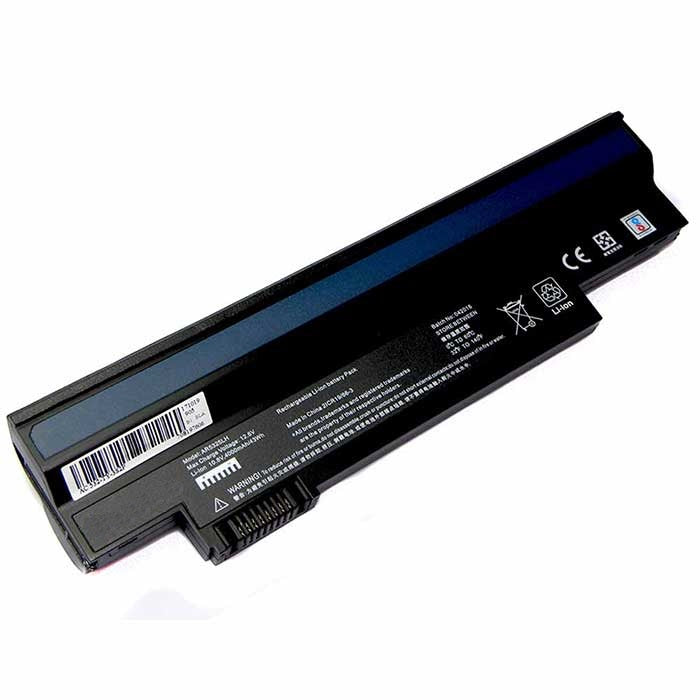 Lappy Power Laptop Battery For Acer Aspire one 532H Black , 10.8V 6 Cells 4400mAh Compatible