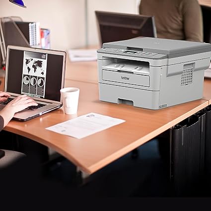 Brother DCP-B7500D Multi-Function Monochrome Laser Printer with Auto Duplex Printing (Toner Box Technology)