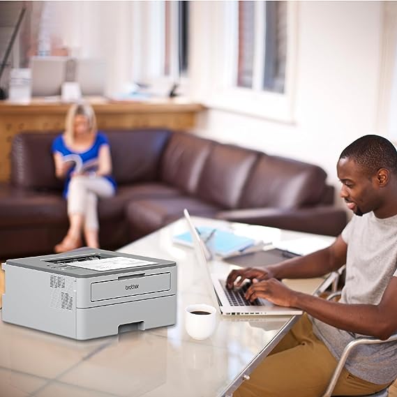 Brother HL-B2080DW Mono Laser Printer with Auto Duplex & Wi-Fi Printing (Toner Box Technology)