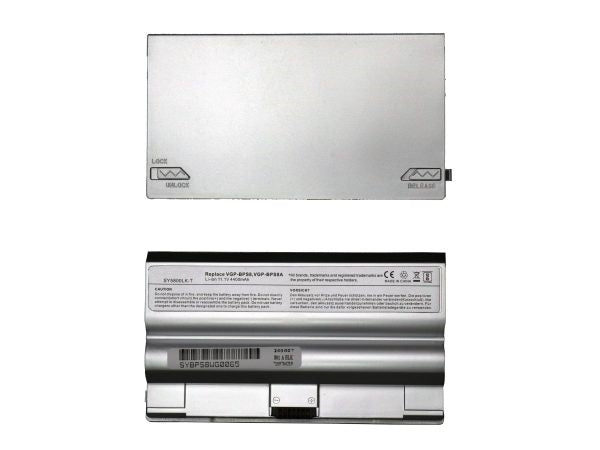 Laptop Battery For SONY BPS8 , 11.1V 6 Cells 5200mAh Compatible
