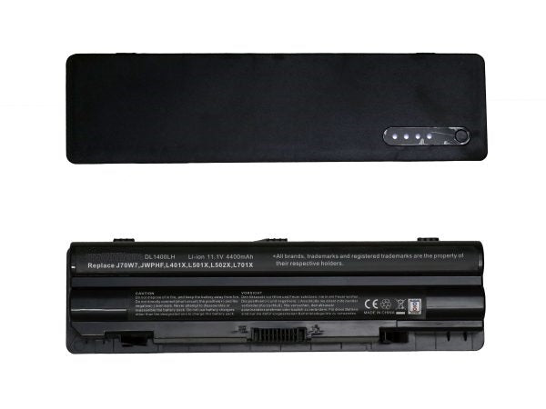 Lappy Power Laptop Battery For Dell XPS15 XPS14, XPS17, XPS L502X, XPS L702X Laptops, 11.1V 6 Cells 4400mAh Compatible