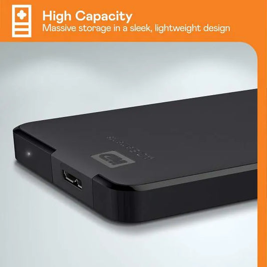 WD Elements Portable Casing | Compatible with PC, PS4 and Xbox, External HDD