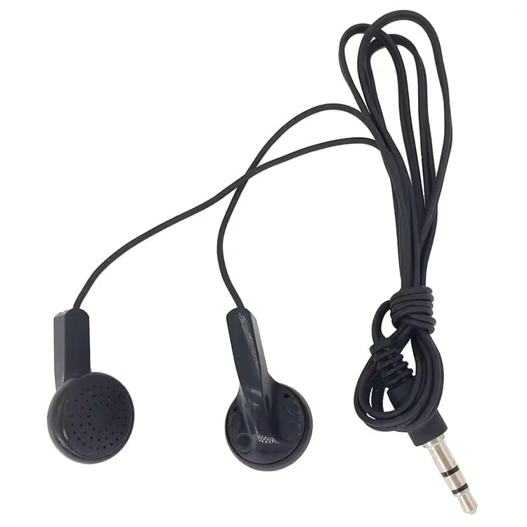 3.5mm Wired Earphone without Mic (Black)