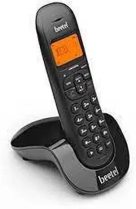 Beetel X71 Cordless Landline Phone (Black)