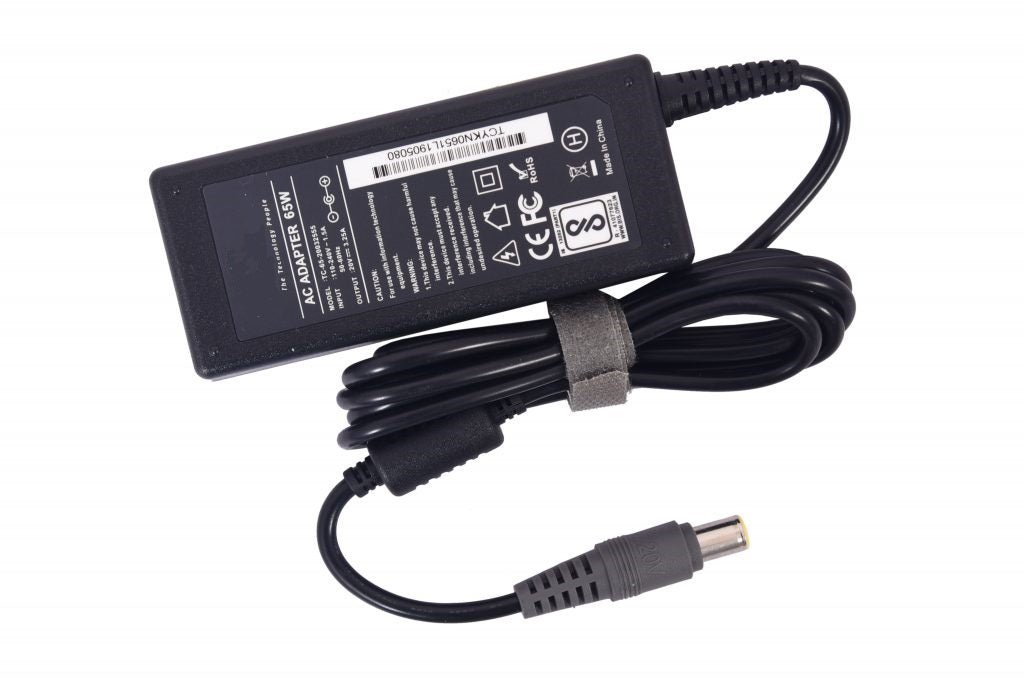 Lappy Power Laptop Adapter 65W Lenovo (7.9 x 5.5 x 0.9mm)ThinkPad Edge E30,ThinkPad Edge E40, 3000 C100, 3000 C200-Compatible