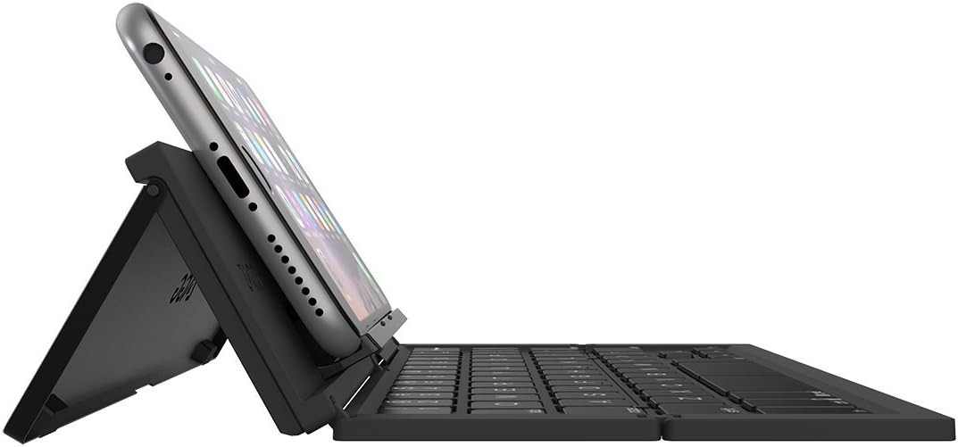 Zagg Pocket Wireless Handheld Tablet Keyboard Compatible with Desktop, Laptop, Mac