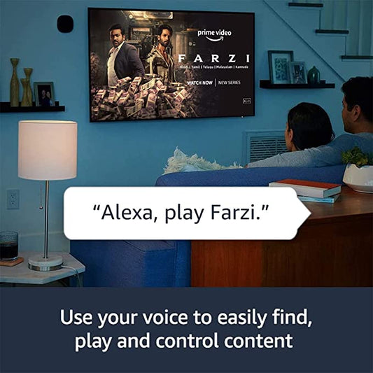 Amazon Fire TV Stick Lite with all-new Alexa Voice Remote Lite, HD streaming device, Bluetooth 5.0,HDMI audio passthrough of Dolby-encoded audio(Black)