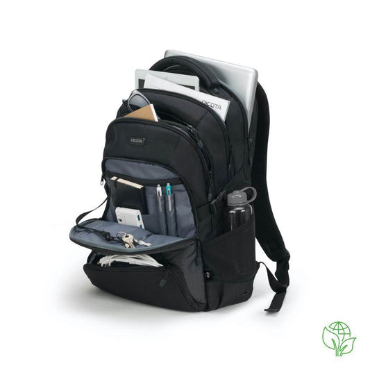 Dicota ECO Backpack SEEKER 13 For (39.62Cm) 15.6-Inch Laptops (Black)