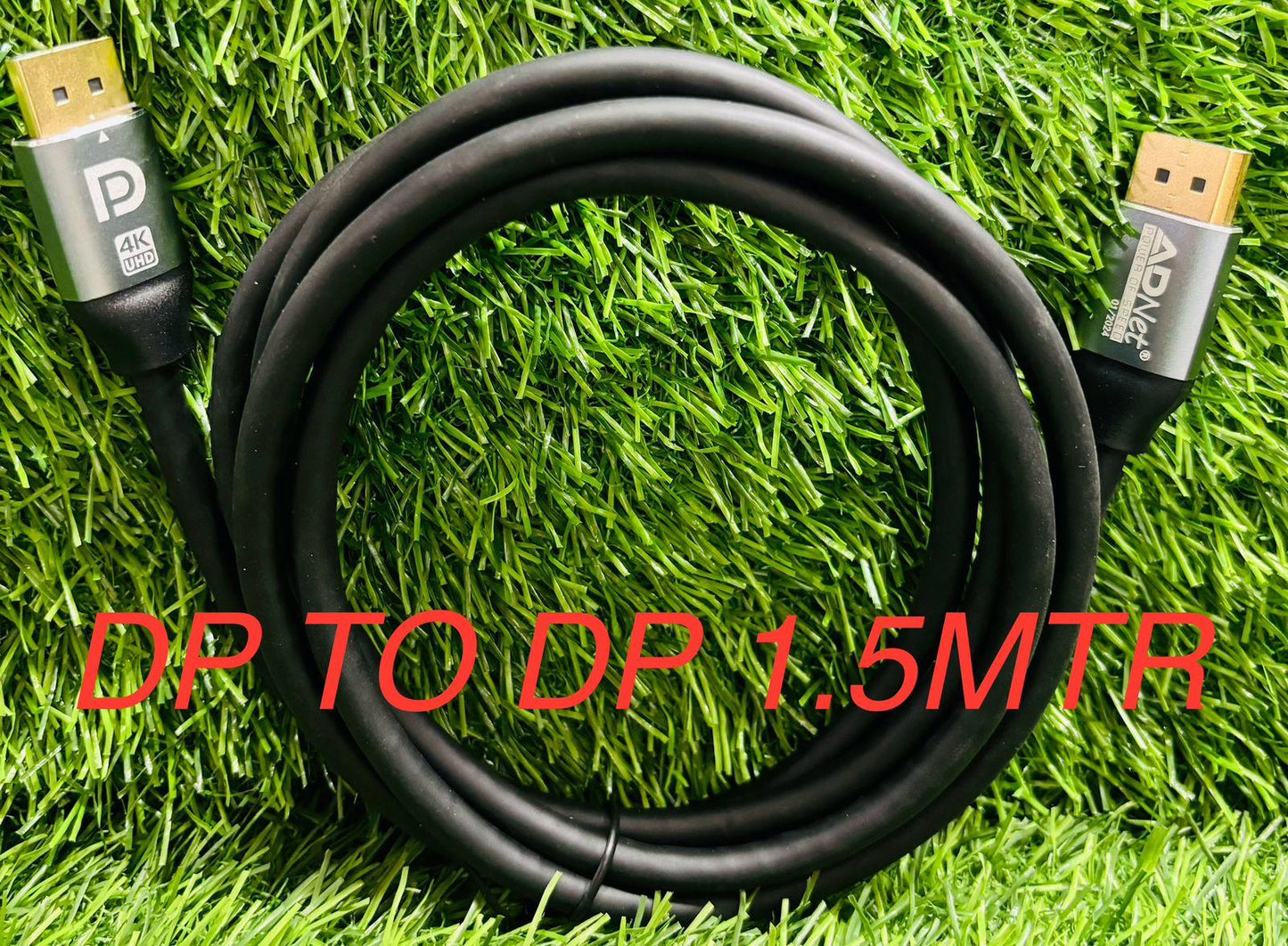 DP to DP High-Speed Cable – 4K/60Hz – DisplayPort Cable for Gaming, Streaming, and Professional Use ,1.5M