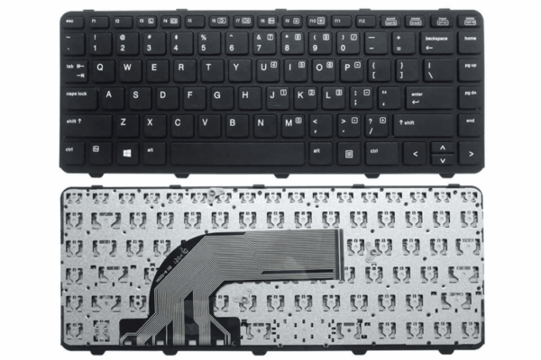 Laptop Keyboard For HP ProBook 640 G1, 736652-001, 645 G1, 440 G0 Laptops (With Frame)