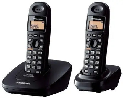 Panasonic KX-TG 3612 Cordless Landline Phone (Black)