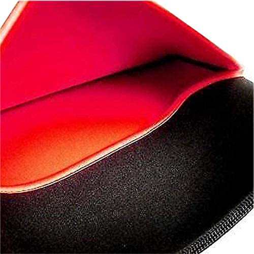 Laptop Cover Case Pouch Bag 39.6cm (15.6 inch ) Reversible Dual Sided Sleeve (Black)