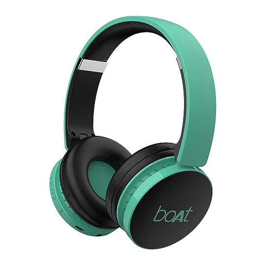 boAt Rockerz 370 On Ear Bluetooth Headphones with Upto 12 Hours Playtime, Cozy Padded Earcups and Bluetooth v5.0, with Mic