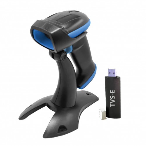 TVS BS-L150s WL 1D Laser Wireless Barcode Scanner (Black)