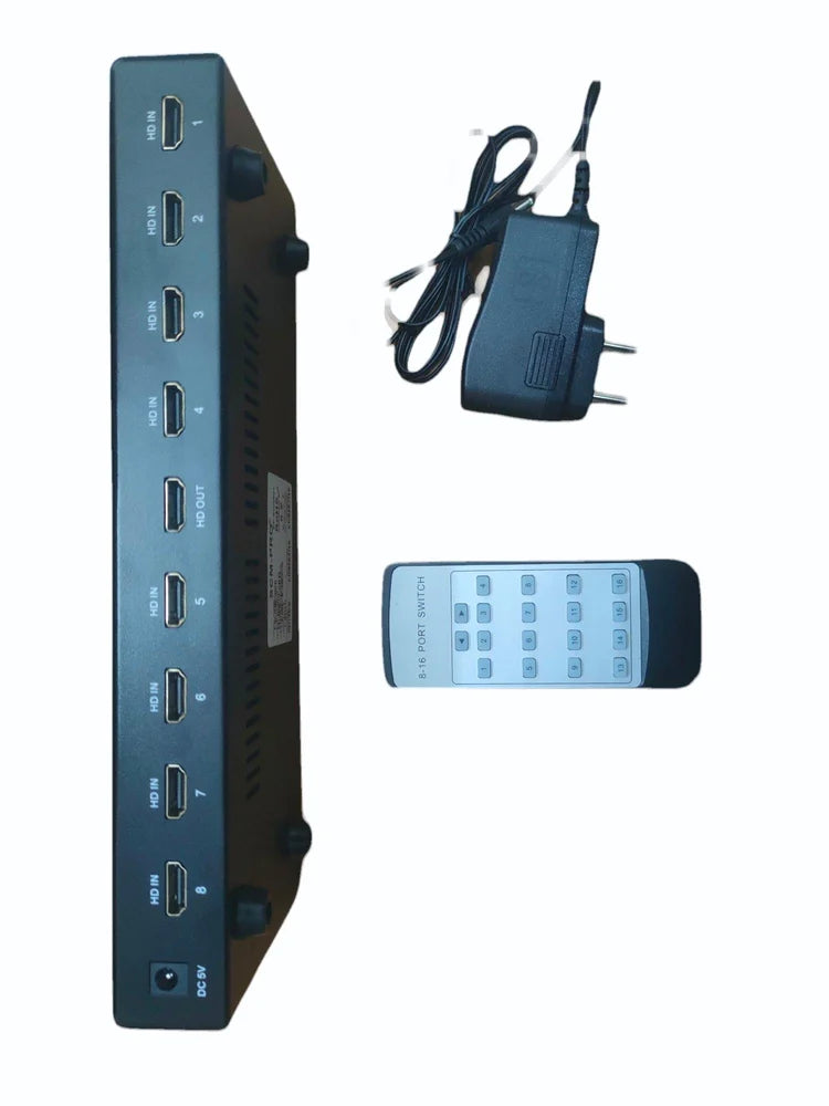 SCM Pro 8 Port HDMI Switches