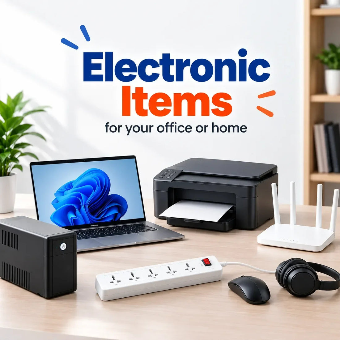 "Top 5 Must-Have Electronic Items for Your Home or Office"
