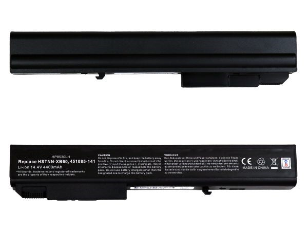 Lappy Power Laptop Battery for HP 8530 - EliteBook 8530P/8530W, ProBook 6545B - 458274-421, 484788-001, 493976-001, 501114-001 HSTNN-LB60 HSTNN-OB60
