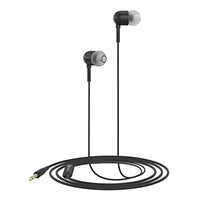 Portronics Conch 50 in-Ear Wired Earphone with Mic, 3.5mm Audio Jack (Black)