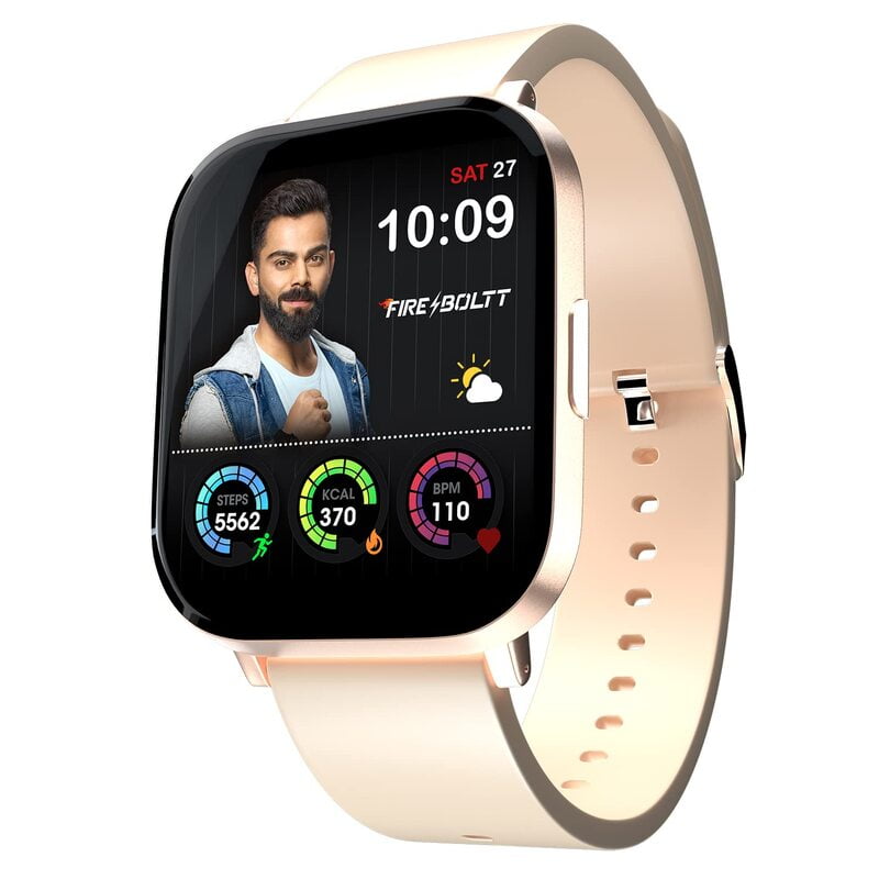 Fire-Boltt Ninja 2 Max 1.5 inches 3.9cm Full Touch Display Smartwatch with SpO2 Heart Rate