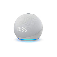 Amazon Echo Dot 4th Gen With Clock Next Generation Smart Speaker with Powerful Bass, LED Display and Alexa