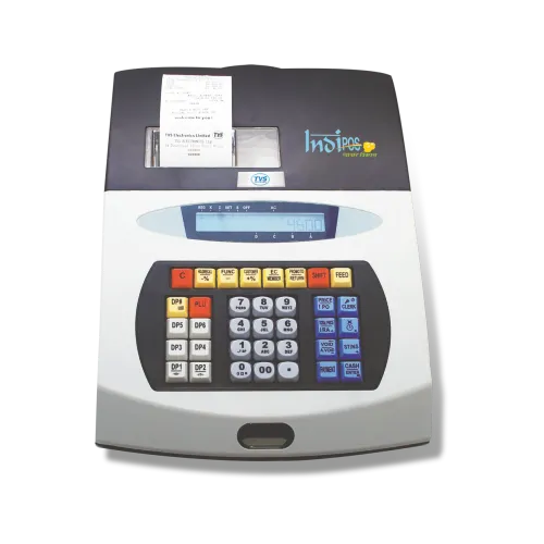 TVS ELECTRONICS PT 262 Table Top Cash Register (White)