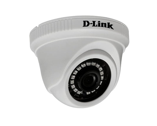 D-Link DCS-F2612-L1P, 2MP Full HD Day &amp; Night Fixed Lens 20 mtr IR Range Dome Camera, Wireless, White