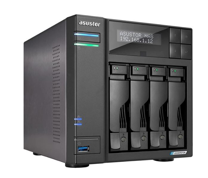 Asustor Lockerstor 4 AS6604T - 4 Bay NAS,Network Attached Storage-Diskless
