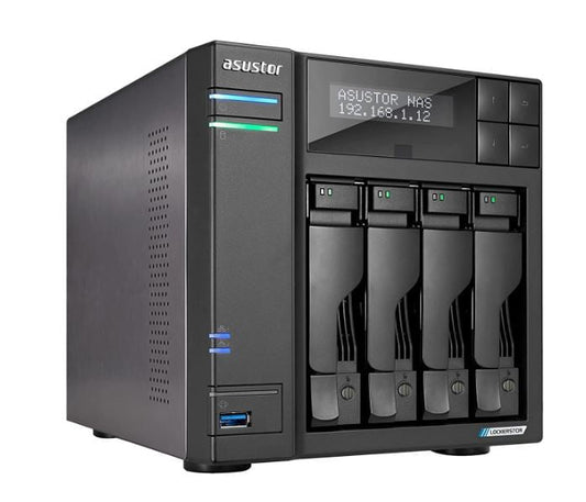 Asustor Lockerstor 4 AS6604T - 4 Bay NAS,Network Attached Storage-Diskless