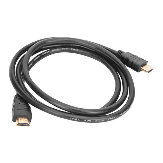Hdmi 4K Cable - Supports 4K 60Hz, Ultra HD, 3D, 1080p, Ethernet and Audio Return (Latest Standard) HD Audio & Video 2160p Compatible for TV, Laptop, PC, Monitor and Projector 3 Mtr (Black)