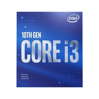 Intel Core i3-10100F 10th Generation LGA1200 Desktop Processor 4, 4 Cores 8 Threads up to 4.30GHz 6MB Cache
