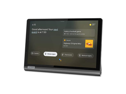 Lenovo Yoga Smart Tablet with The Google Assistant (10.1 inch, 4GB, 64GB, WiFi + 4G LTE), Iron Grey