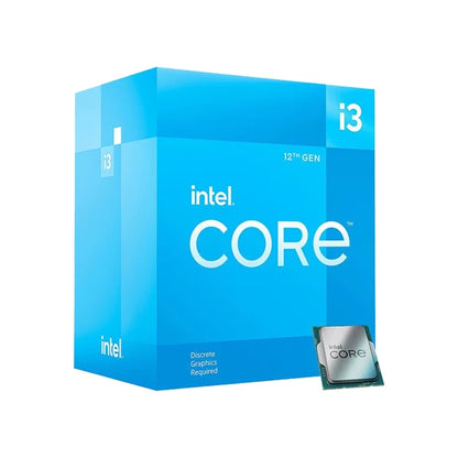 Intel Core I3-12100F Desktop Processor Core Up to 4.3 GHz Turbo Frequency LGA1700 Socket 600 Series
