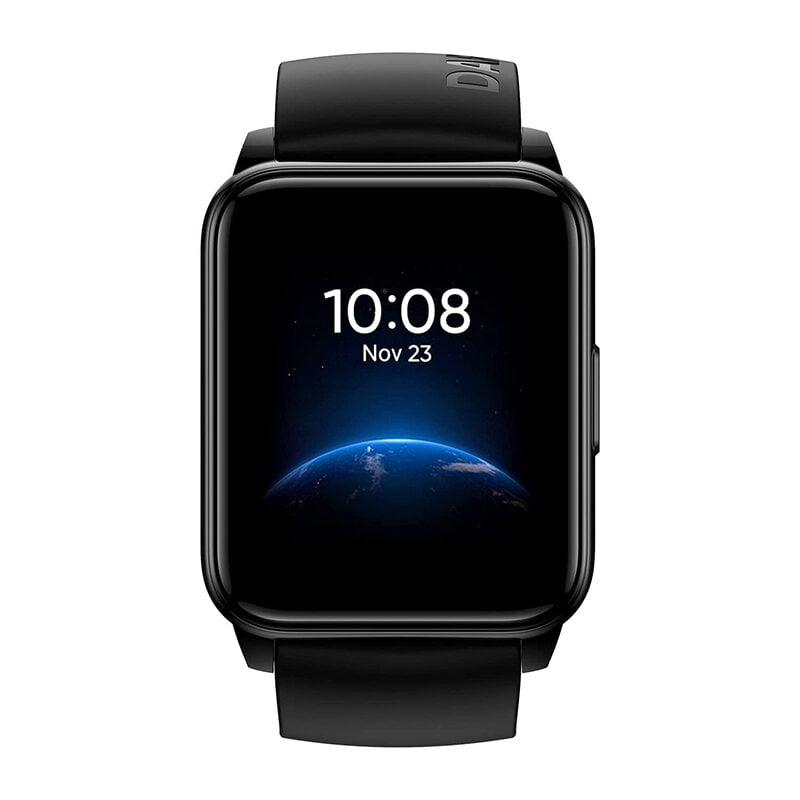 Realme Smart Watch 2 Super Bright 3.5cm (1.4 Inch ) HD Display Support Multiple Watch Faces & 12 Days Battery Backup (Black)