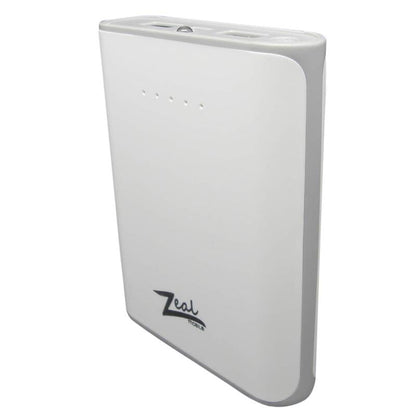 Zeal PL-10000 10400mAh Power Bank (White & Grey)